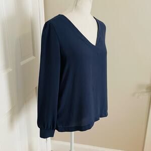 LOFT Tie Back Blouse